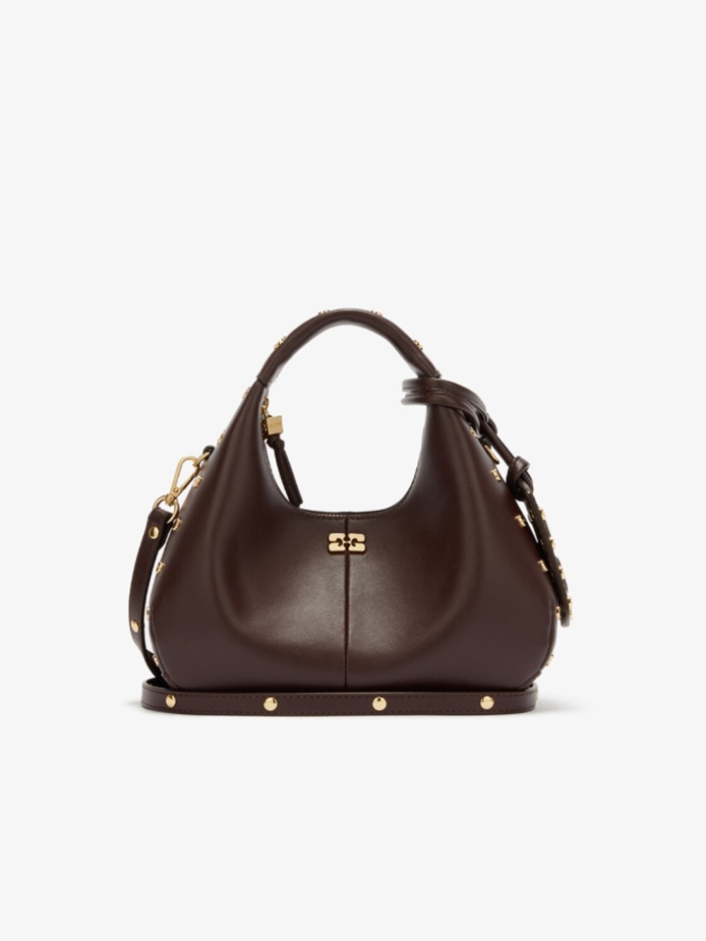 NWT Ganni Mini Hobo Bag